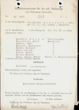 Kielmann, Helene