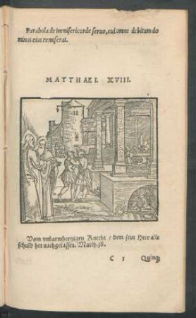 Matthaei. XVIII.