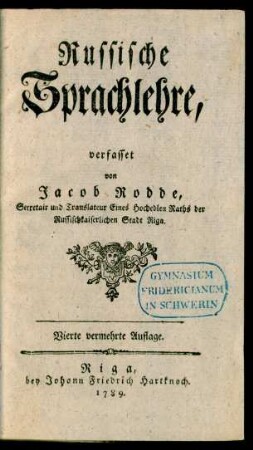 Russische Sprachlehre