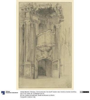 Potsdam, Garnisonkirche: Die Gruft Friedrich des Großen (Kanzel-Gruft-Bau von 1735)