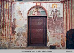 Die Ausmalung des Zentralraums der Nordkapelle : Der Heilige Onuphrius (?), Heilige