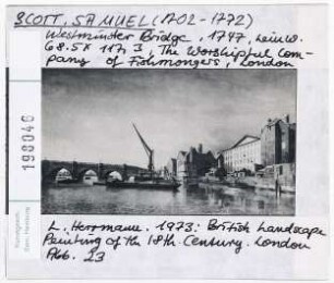 Samuel Scott: Westminster Bridge