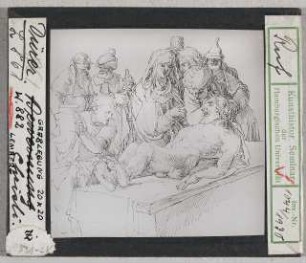 Albrecht Dürer: Grablegung Christi. Lemberg