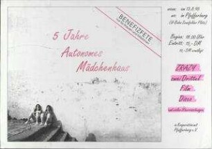 5 Jahre Autonomes Mädchenhaus