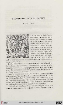 Exposition rétrospective d'Amsterdam, [1]