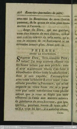 Prieres Apres La Confession