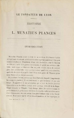 Le fondateur de Lyon