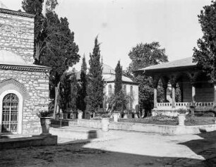 Topkapi-Palast : Konstantinopel (heute Istanbul/Türkei). Dritter Hof mit Gebäuden