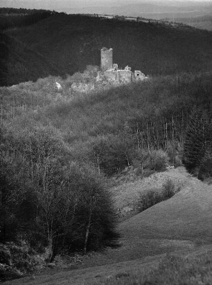 Cochem (Mosel). Burgruine Winneburg (1201/1300)