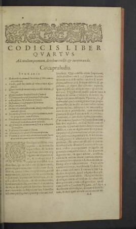 Codicis liber quartus
