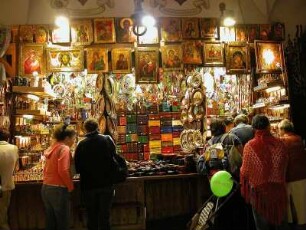 Souvenirgeschäft in den Tuchhallen am Hauptmarkt