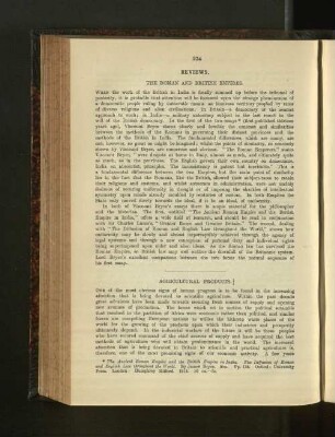 The Roman And British Empires.