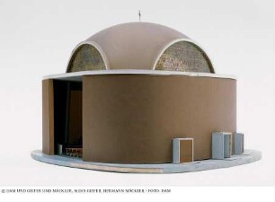Katholische Pfarrkirche Heilig Geist - Modell des Gesamtgebäudes