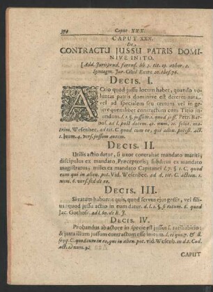 Decis. III.