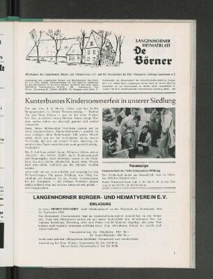 Voranzeige