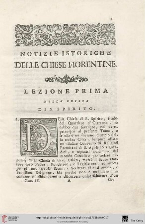 Lezione prima