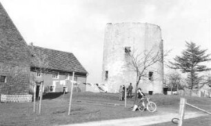 Königshain. Ruine der Holländermühle