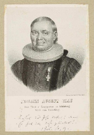 Bildnis von Johann August Mau (1777-1861)