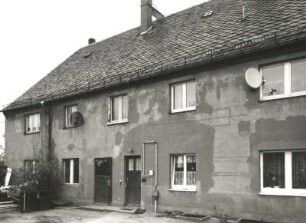 Radebeul, Meißner Straße 426. Ehemaliges Gefängnis und Armenhaus (1870/1880). Quergebäude (Hofansicht)