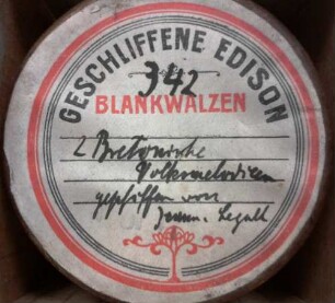 “2 bretonische Volksmelodien (gepfiffen)“