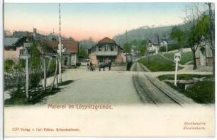 Niederlößnitz. Meierei im Lößnitzgrund