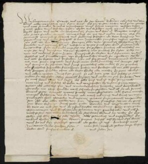 Gesiegelte Gewaltbriefe der Städte und Ämter Marbach, Brackenheim, Bottwar, Besigheim, Güglingen, Weinsberg, Neuenstadt, Beilstein und Lauffen gegenüber dem Deutschmeister Walther von Cronberg aus den erlittenen Schädigungen