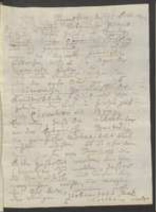 Brief von Johann Jacob Kohlhaas