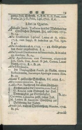 Libri in Quarto.