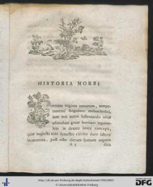 Historia Morbi.