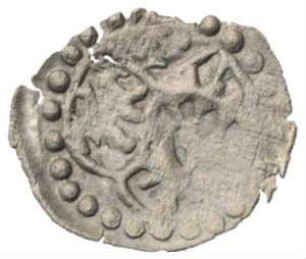 Münze, Pfennig (einseitig), Pfennig (Schüsselpfennig), 1569 - 1604