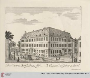 17. Die Caserne der Garde zu pferd
