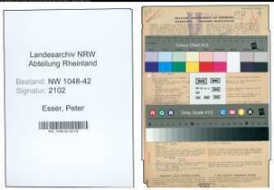 Entnazifizierung Peter Esser , geb. 25.12.1892 (Bahnarbeiter)