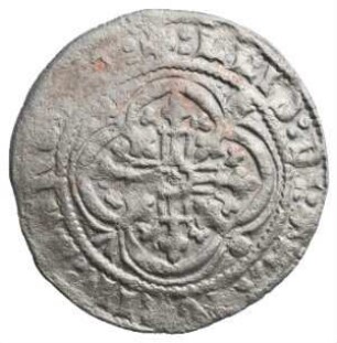 Fundmünze, Breiter Groschen, um 1364 - 1370