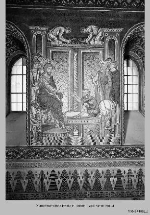 Mosaikprogramm : Christusszenen im nördlichen Seitenschiff