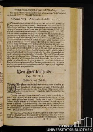 Cap. XCIIII. Von Storchenschnabel.