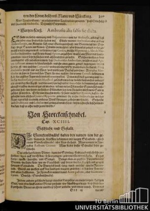 Cap. XCIIII. Von Storchenschnabel.