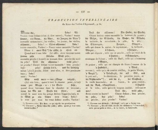 Traduction Interlinéaire