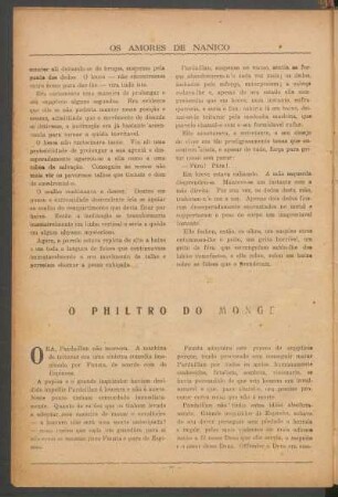 O philtro do monge