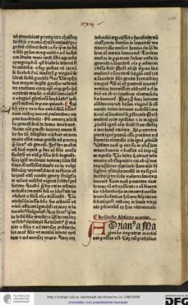De sancto Adriano martire.