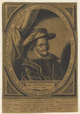 Bildnis des Fridericvs IV. Palatinvs