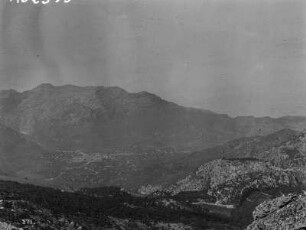 Sóller : Blick vom Puig Major de Son Torrella auf Sóller