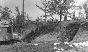 Gingen/Fils Erdrutsch
