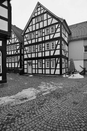 Fachwerkhaus; Schotten, Mühlgasse 4