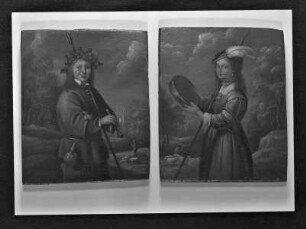 Schäfer und Schäferin — Schäferin