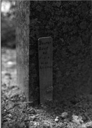 Grabstein 206 (Detailaufnahme)