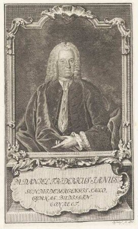 Bildnis des Daniel Fridericus Janus