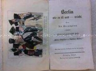 Satirische Schrift über das Berliner Alltagsleben