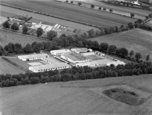Bundesforschungsanstalt in Wulfsdorf [Max-Planck-Institut für Kulturpflanzenzüchtung] (Bornkampsweg): Luftbild