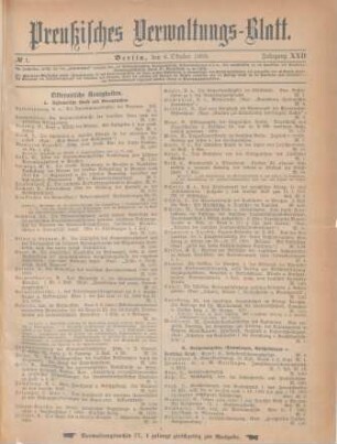 6. Oktober 1900-28. September 1901 = No. 1-52