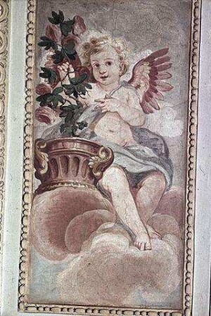 Engel mit Attributen Marias nach der Lauretanischen Litanei